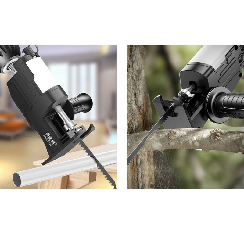Reciprocating Saw Adapter Electric Drill Modified With 9