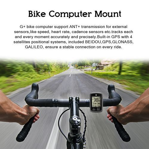 Bike Computer G+ Wireless GPS Speedometer Waterproof Cadence