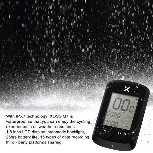 Bike Computer G+ Wireless GPS Speedometer Waterproof Cadence