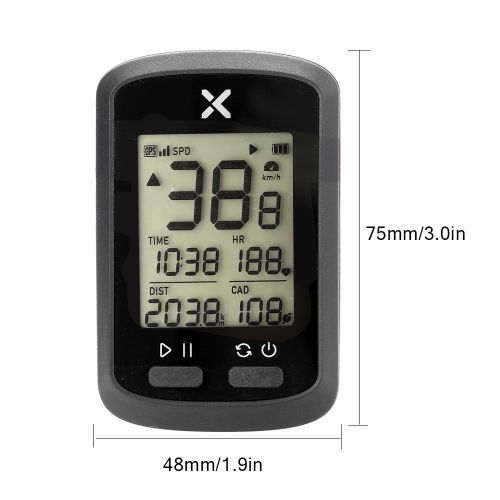 Bike Computer G+ Wireless GPS Speedometer Waterproof Cadence
