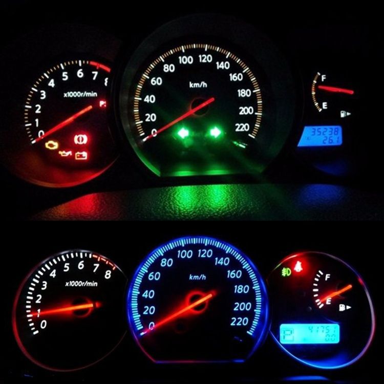 10 PCS B8.4 0.2W DC12V Instrument Panel Light