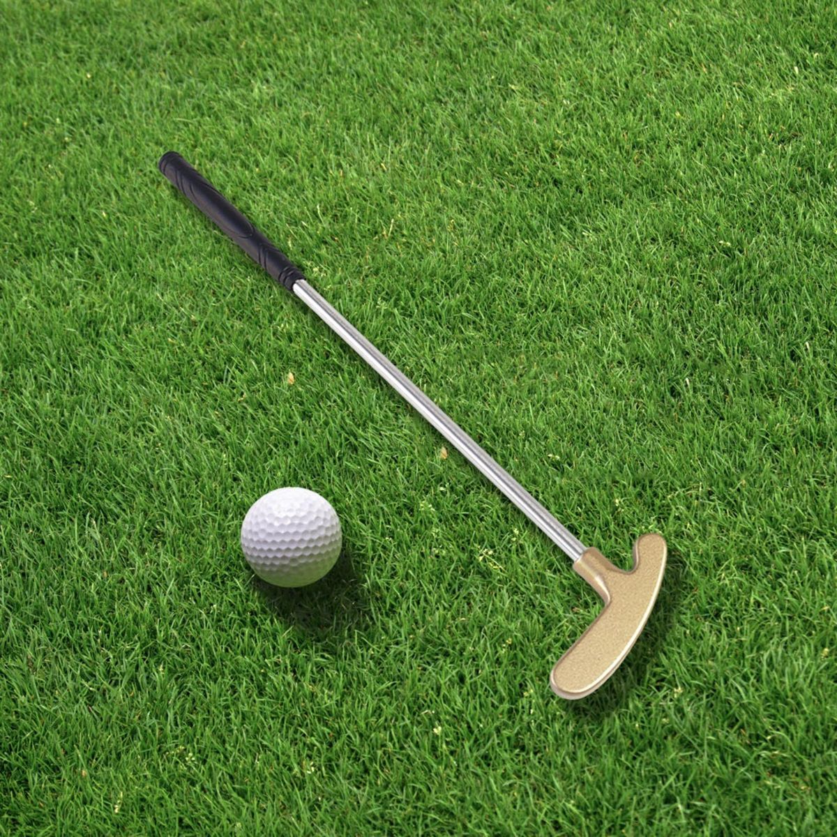 Mini Golf Putter Desktop Golf Putters Golden