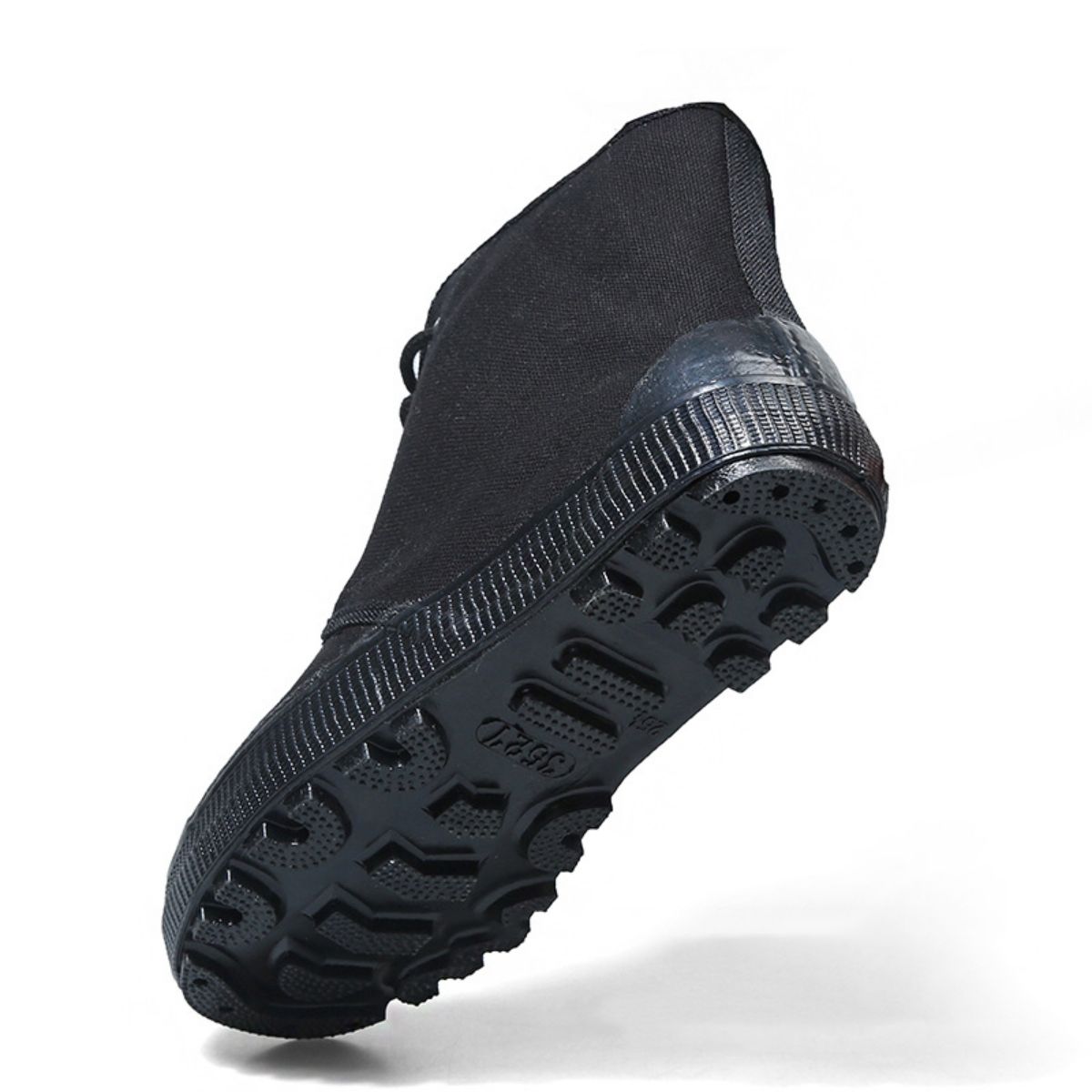 Canvas And Rubber Safety Work Boots And Shoes