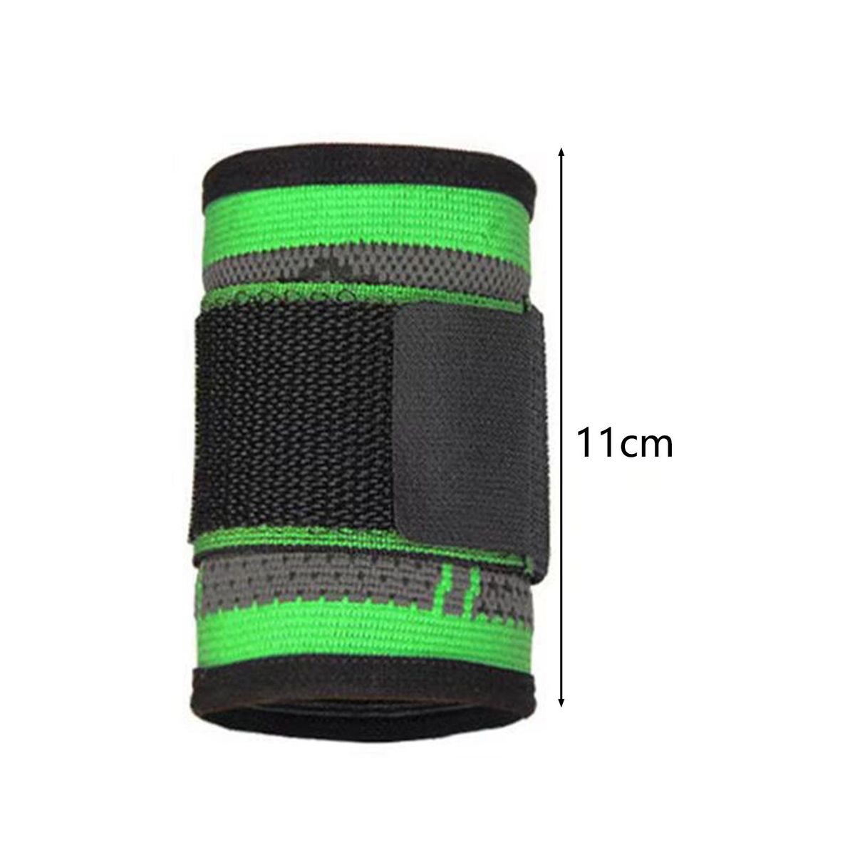 1 Pair Wrist Wrap Sports Running Wrist Protector Green