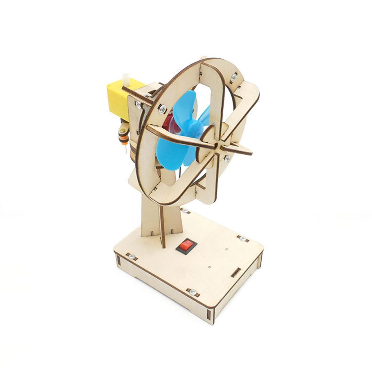 1 Set Physical Toys Shaking Head Fan Teaching Equipment Toys