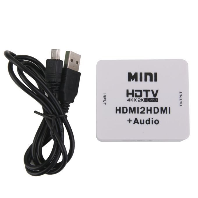 HDMI To HDMI + Audio Video Converter Splitter Digital Analog Adapter