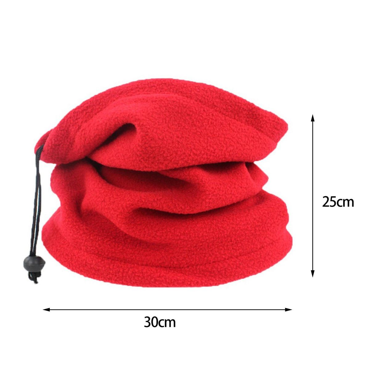 Face Cover Scarf Fall Winter Fishing Skating Running Sport Scarf Face Cover Red