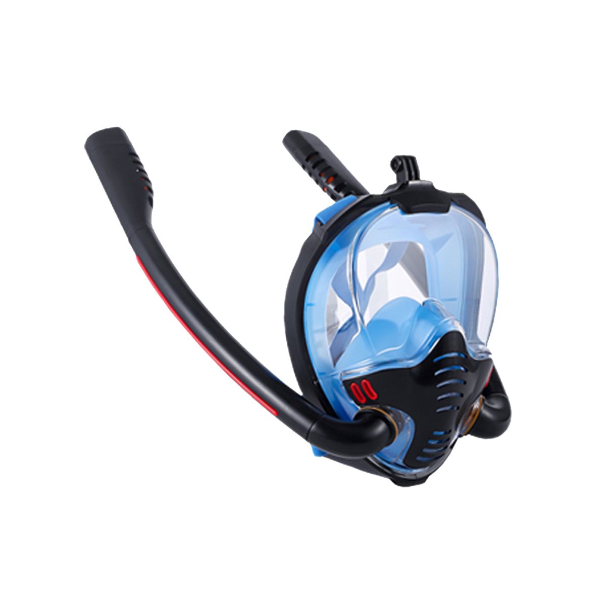 Snorkeling Mask Double Tube Silicone Diving Ma