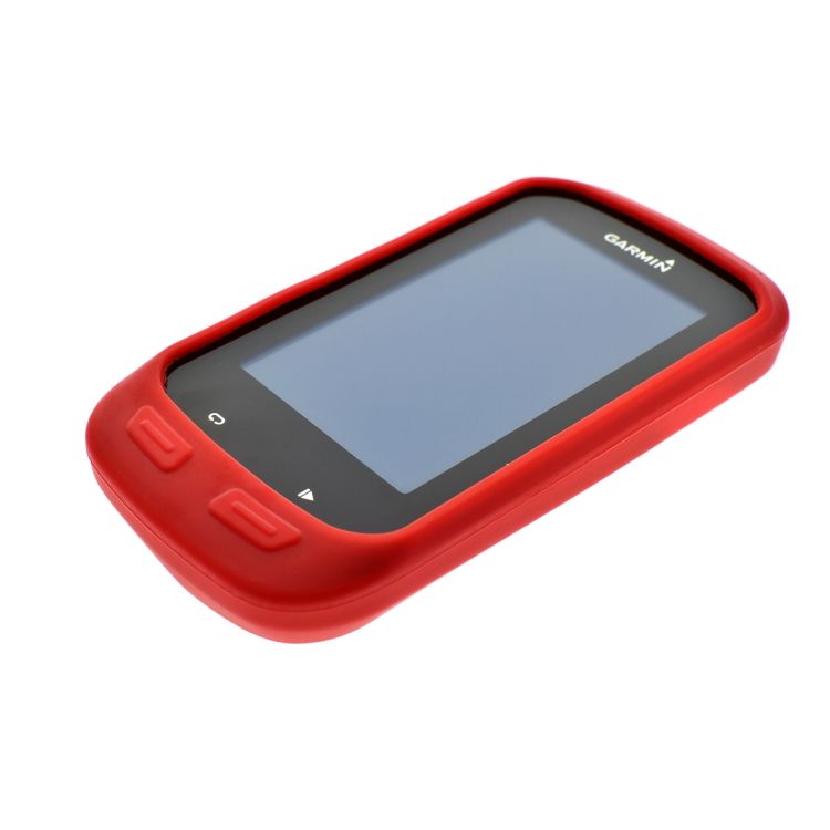 Bicycle Code Table Shockproof Silicone Colorful Protective Case For Garmin Edge 1000, Host Not Included(White) Garmin Edge 1000 Cover(Red)