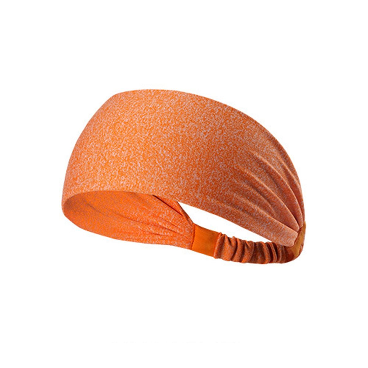 Sweat Headband Running Stretch Sports Head Band Orange