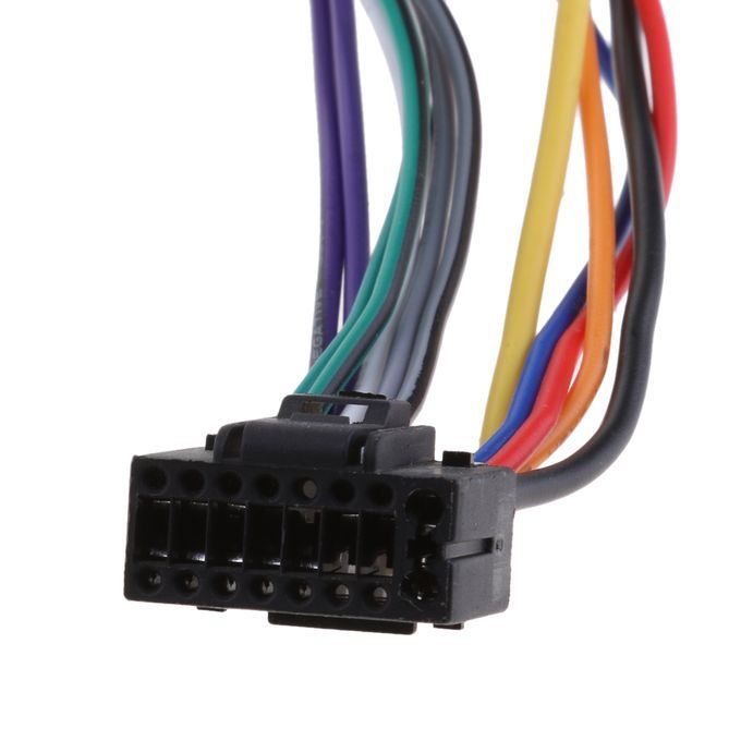 16 PIN Car Stereo Radio Wiring Harness For  / JVC Adaptors
