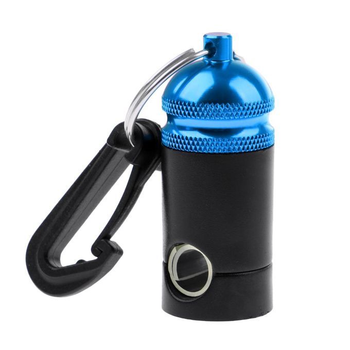 Scuba Diving Diver Aluminum Regulator Hose Holder Keeper Blue Black