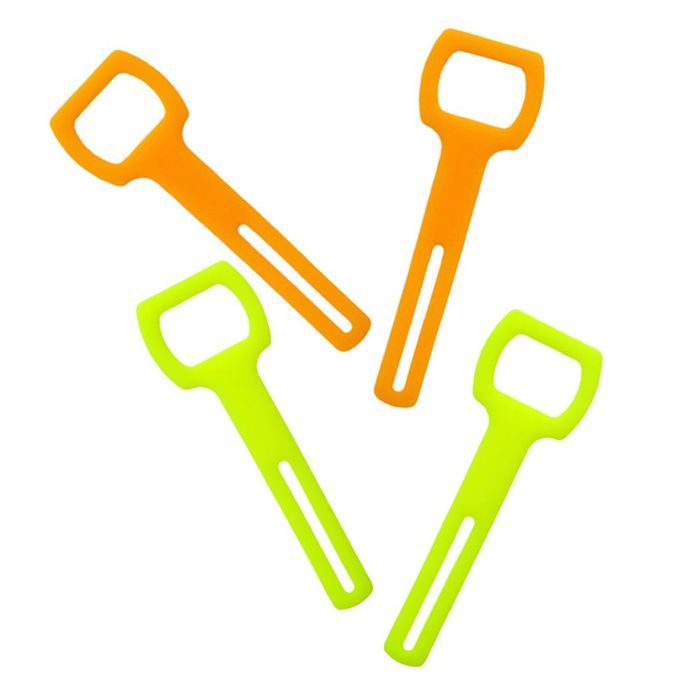 4 Pieces Underwater Diving Silicone Rubber Regulator Octopus Tether Ab