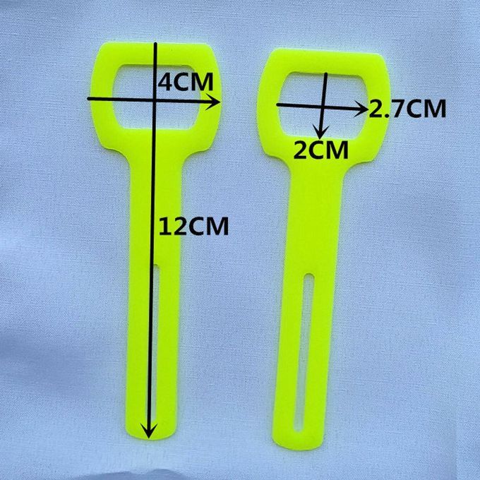 4 Pieces Underwater Diving Silicone Rubber Regulator Octopus Tether Ab