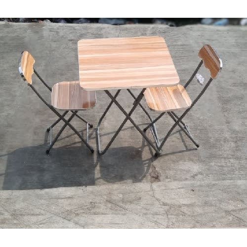 Foldable Table And 2 Chairs