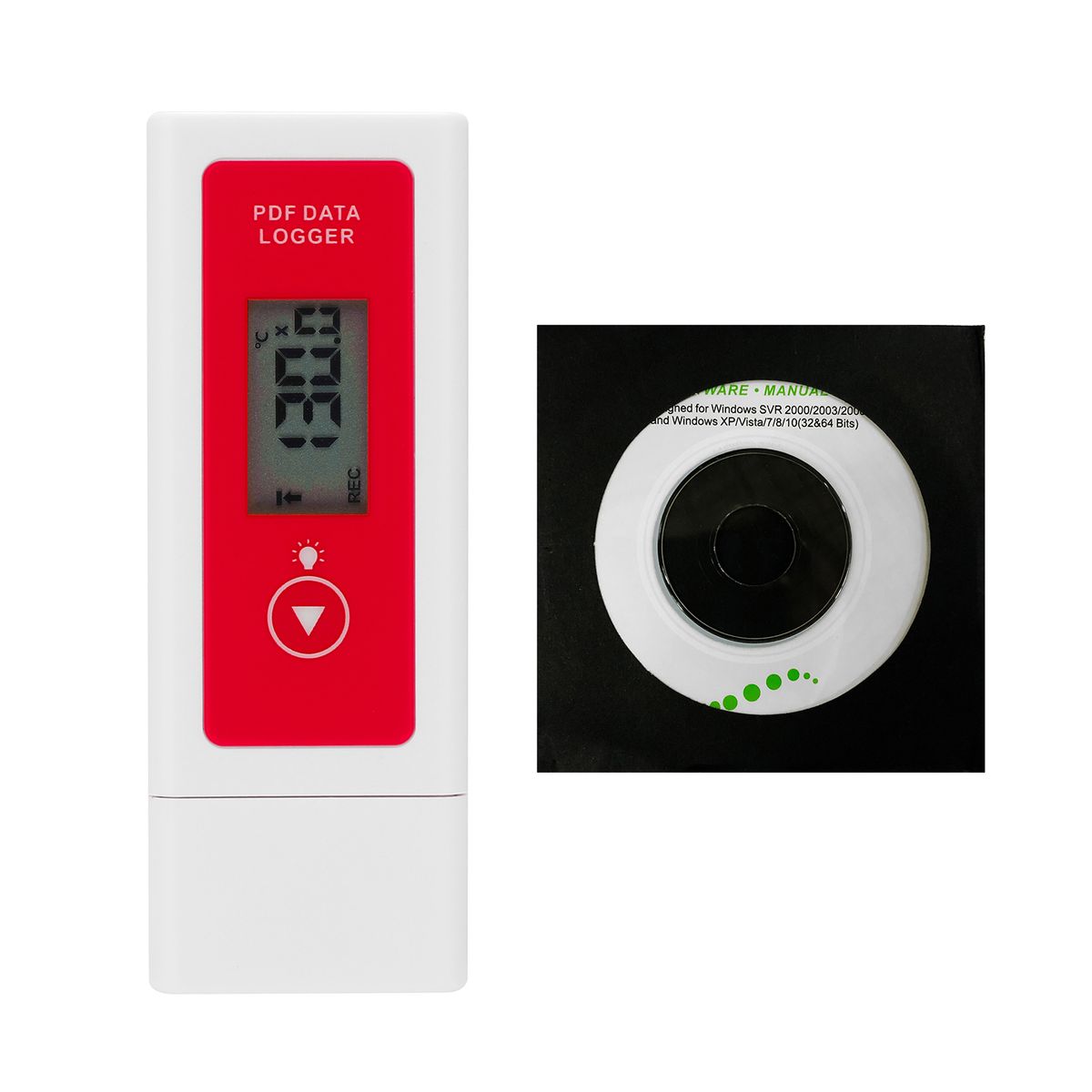Portable High Accurancy LED Display Temperature Loggers Mini