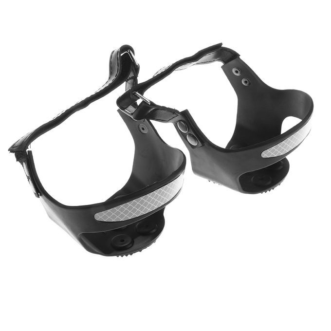 2X Ice Cleats 4/5 Traction Cleats For Boots Shoes Spike Shoes Stretch