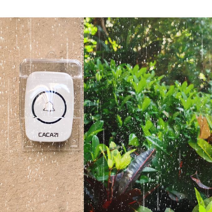Doorbell Cover Waterproof Cover Wireless Smart Door Bell Button