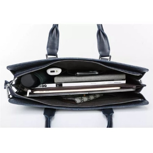 Unisex Jean Laptop Bag -  14'  - 15" - Blue