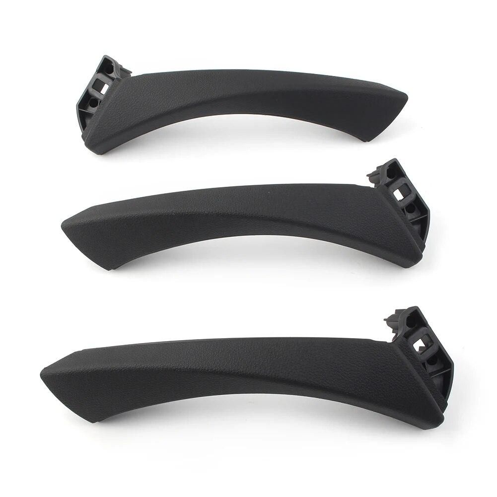 Car Inner Door Panel Handle Pull Trim Cover For BMW E90 E91 3 Series 2004-2008 2009 2010 2011 2012 2013 2014 6PCS/SET RHD Only