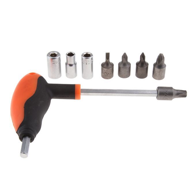 T Bar Handle Screwdriver Sockets Holder Repair Tools For  Motorcycle