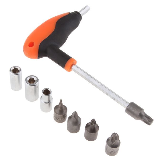 T Bar Handle Screwdriver Sockets Holder Repair Tools For  Motorcycle