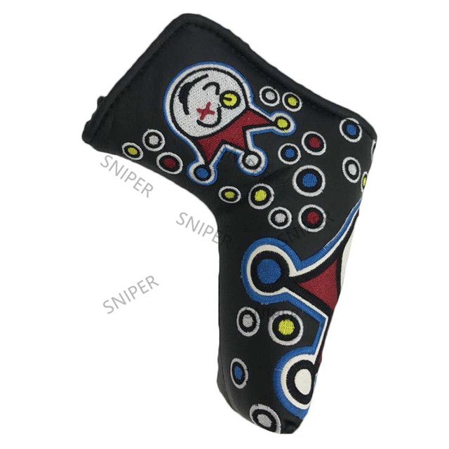 Sc/spider/skull Golf Putter Cover Headcover For Blade Golf