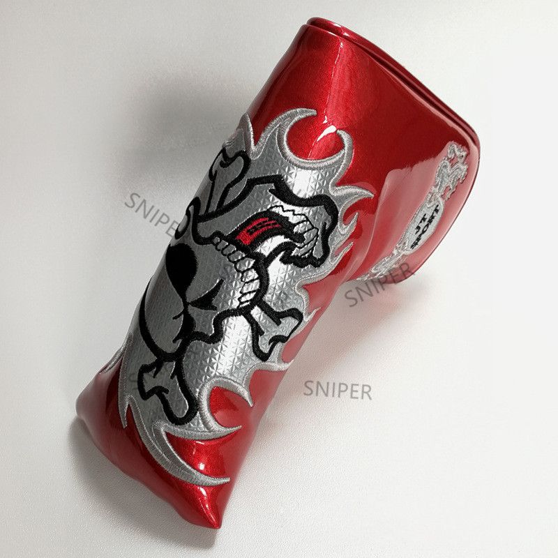 Sc/spider/skull Golf Putter Cover Headcover For Blade Golf