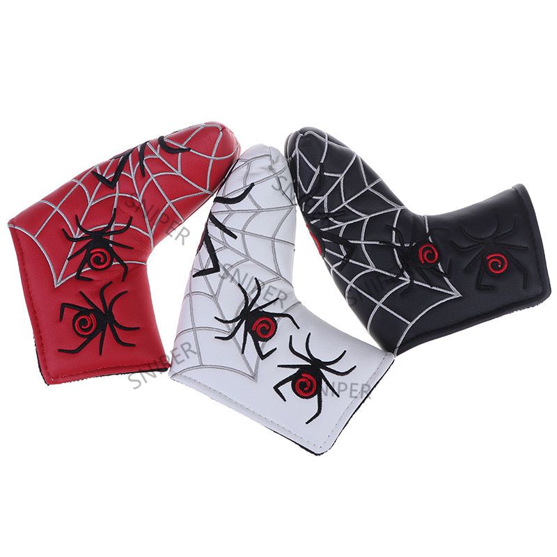 Sc/spider/skull Golf Putter Cover Headcover For Blade Golf