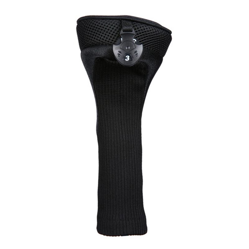 3pcs/set Golf Head Covers Driver 1/ 3/ 5 Fairway Woods Long