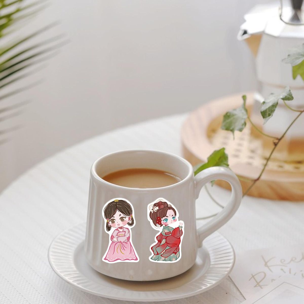 40Pcs Girl Stickers Laptop Journal Album Scrapbook Suitcase Graffiti Stickers