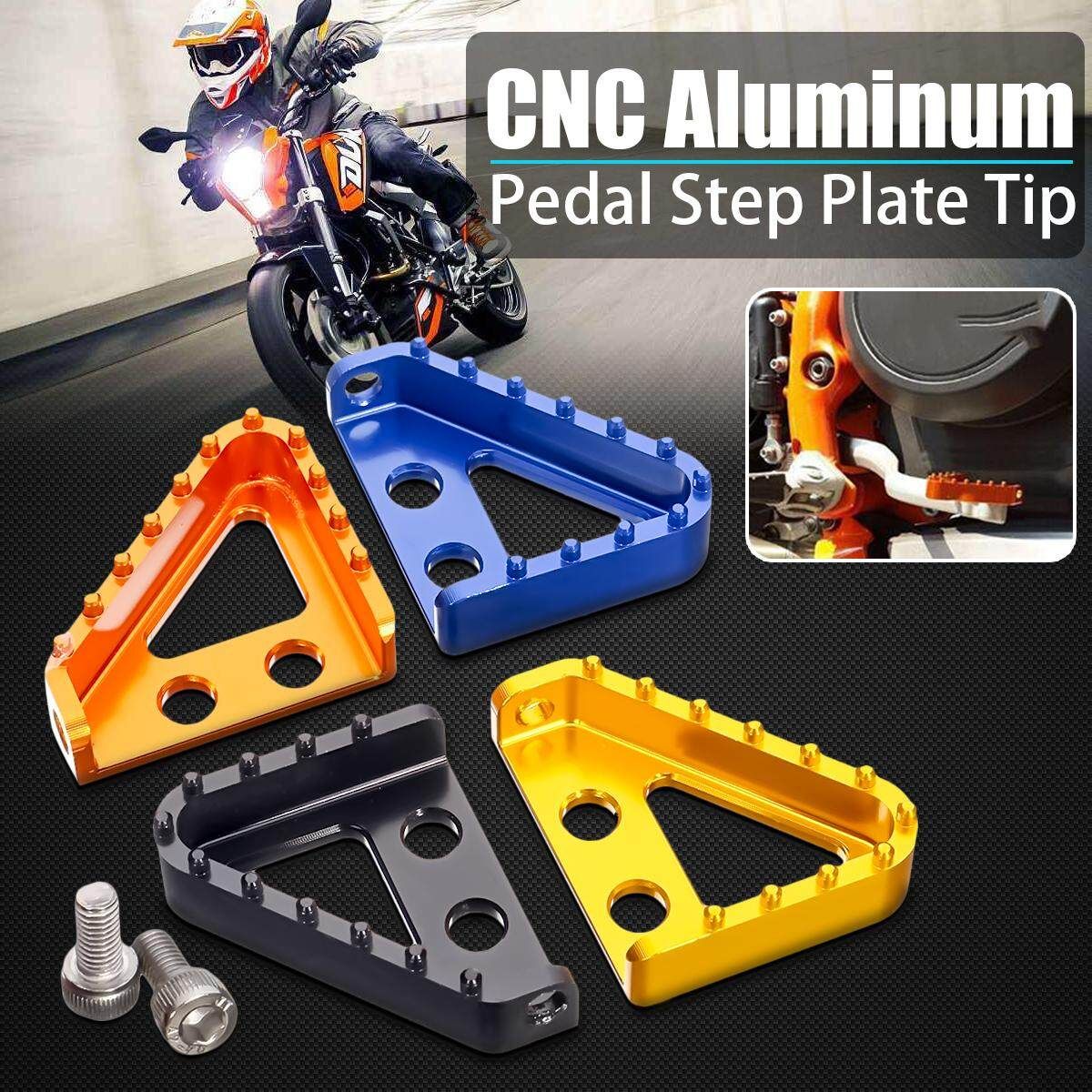 Rear Brake Pedal Step Plate Tip For KTM 125-530 Enduro Motocross Dark Orange