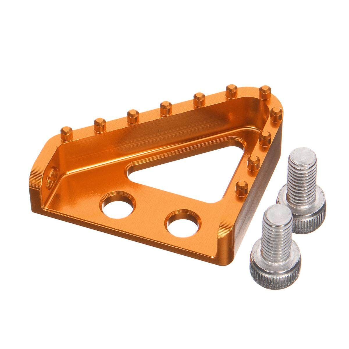 Rear Brake Pedal Step Plate Tip For KTM 125-530 Enduro Motocross Dark Orange