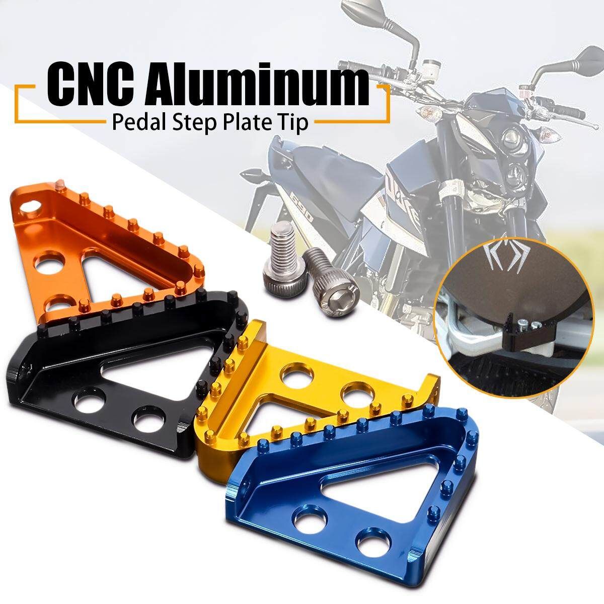 Rear Brake Pedal Step Plate Tip For KTM 125-530 Enduro Motocross Dark Orange