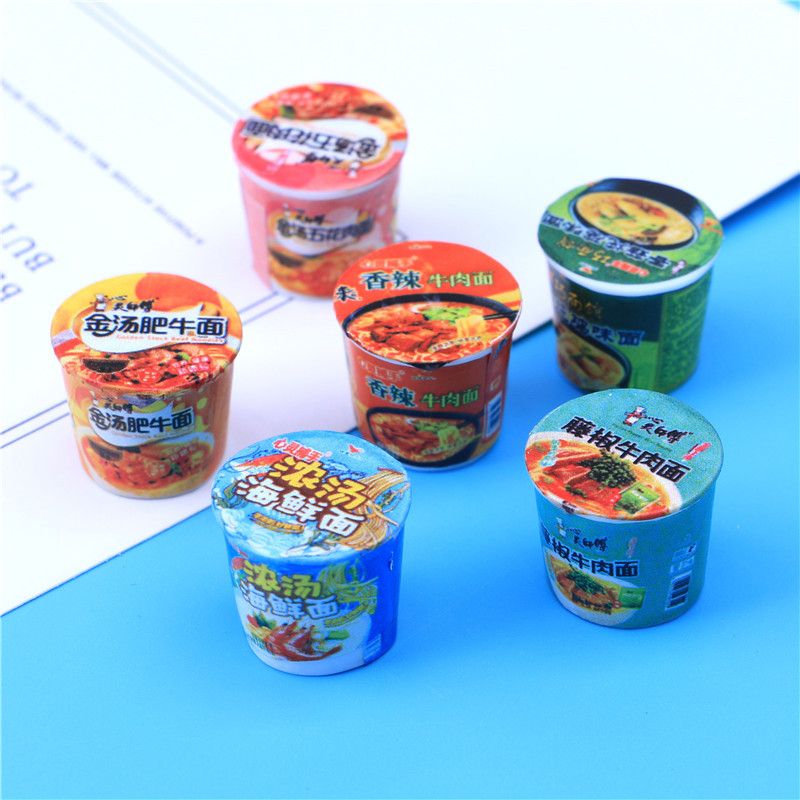 16 Scale Dollhouse Miniature Simulation Instant Noodle