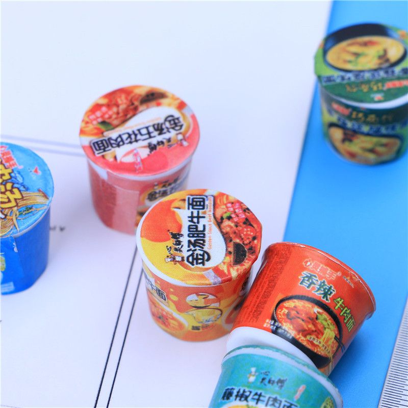 16 Scale Dollhouse Miniature Simulation Instant Noodle