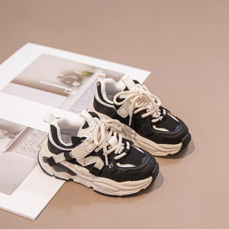 Children's shoes new boys and girls sneakers black