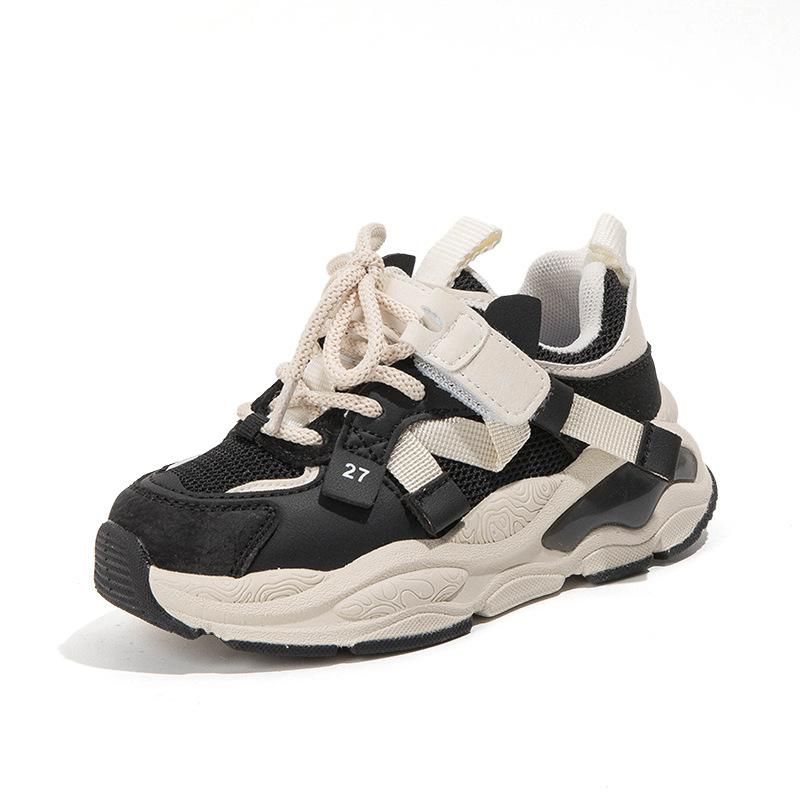 Children's shoes new boys and girls sneakers black