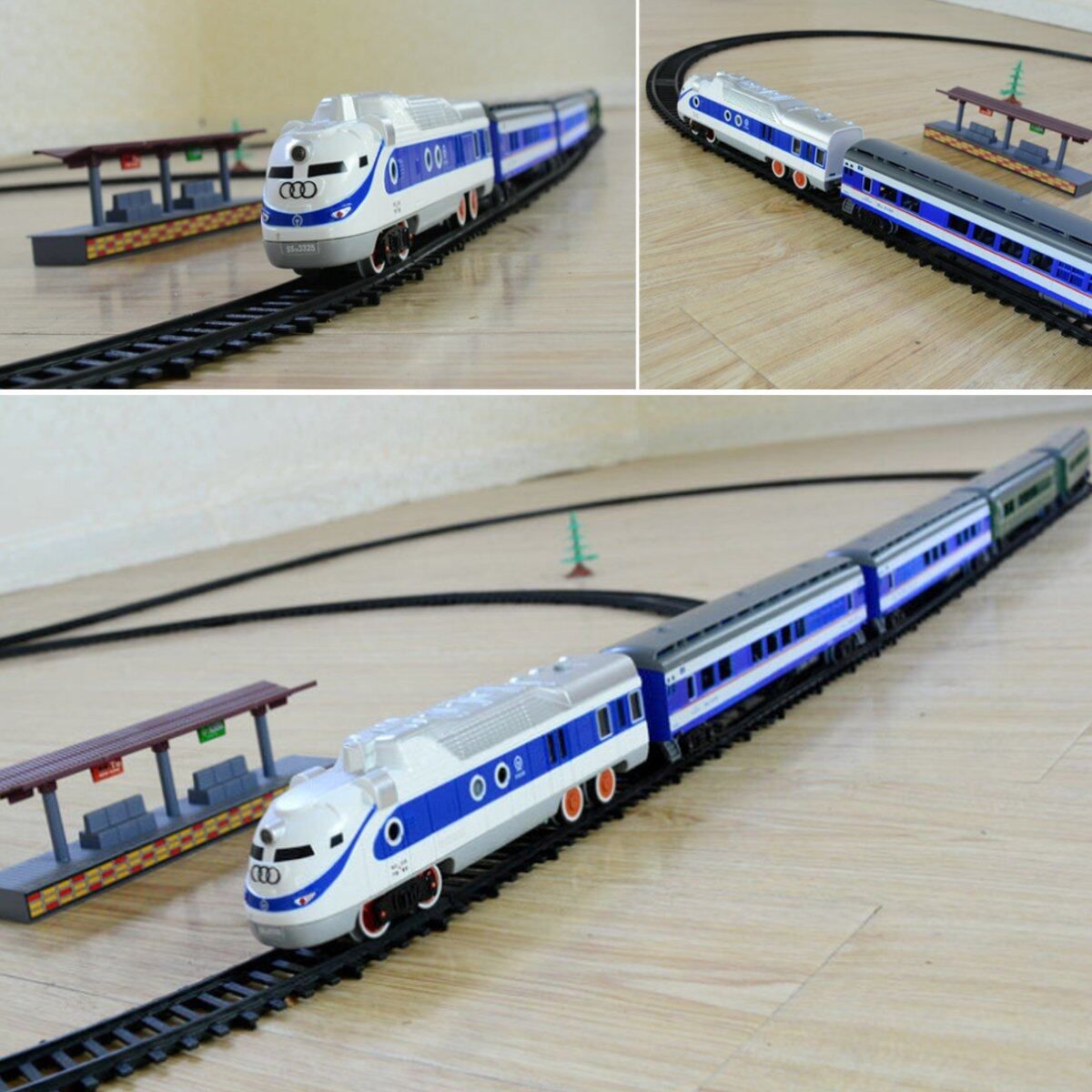 DIY Train Track Set Railway Scene Accessory Sand Table Landscaping Kids Toy Type 5