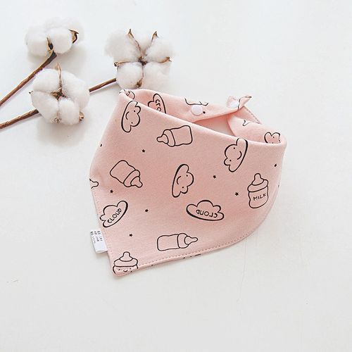 1pcs Animal Print Baby Bandana Bibs Dribble Bibs Towel