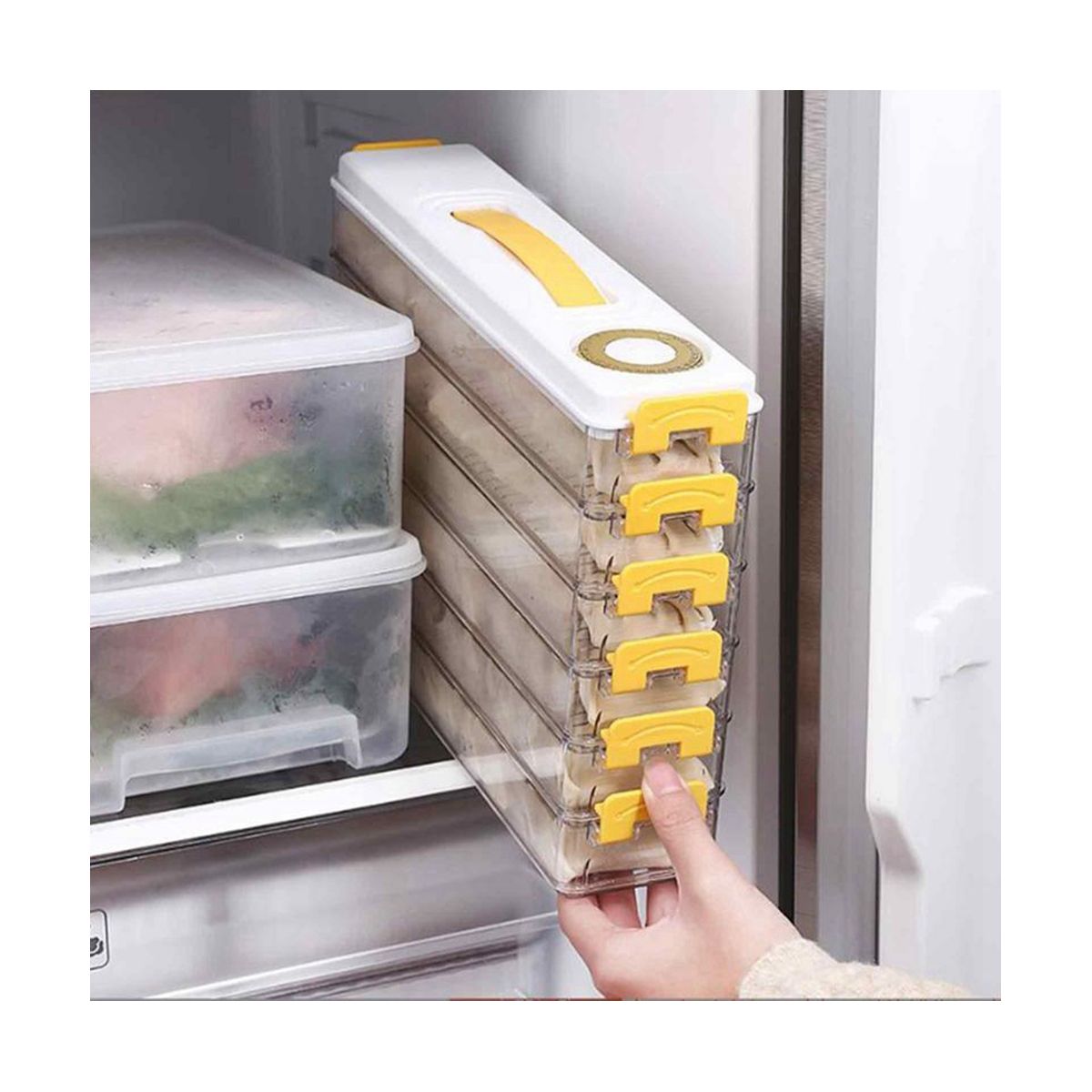 Dumpling Storage Box Sandwich Storage Food Grade