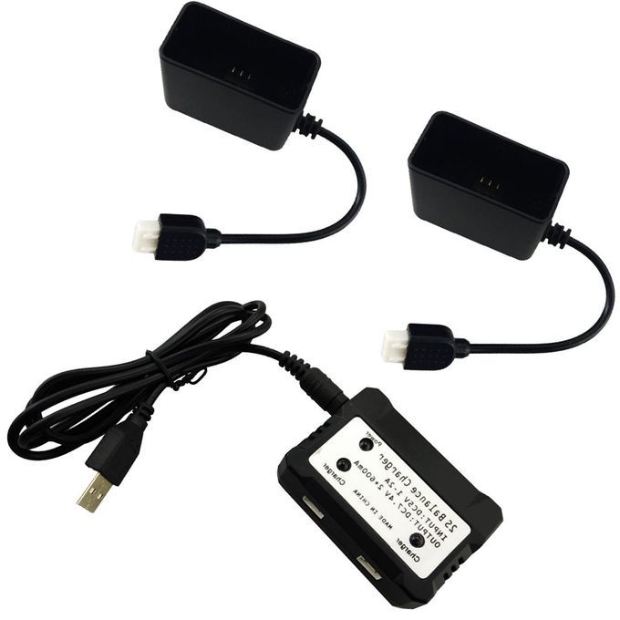 2in1 USB Lithium Battery Charger For MJX B5W F20 Bugs 5W  X5 RC
