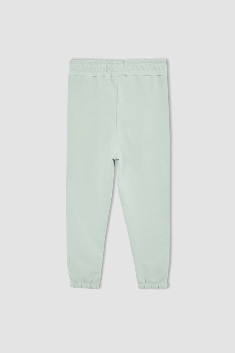 Girl - Jogger - Standart Fit Knitted Bottom Trousers - Turquoise