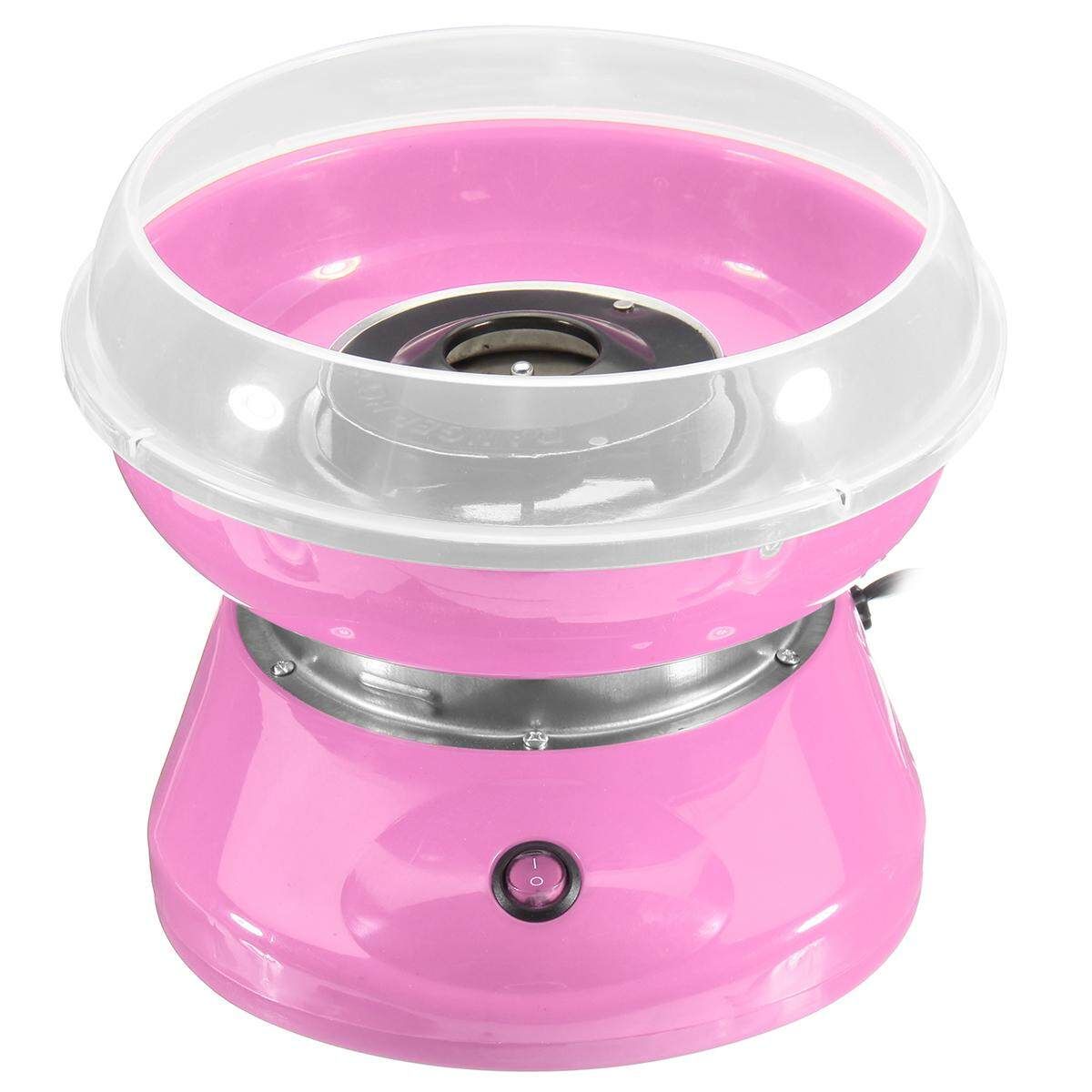 Electric Cotton Candy Maker Machine Sugar Floss Commercial Carnival Party Pink