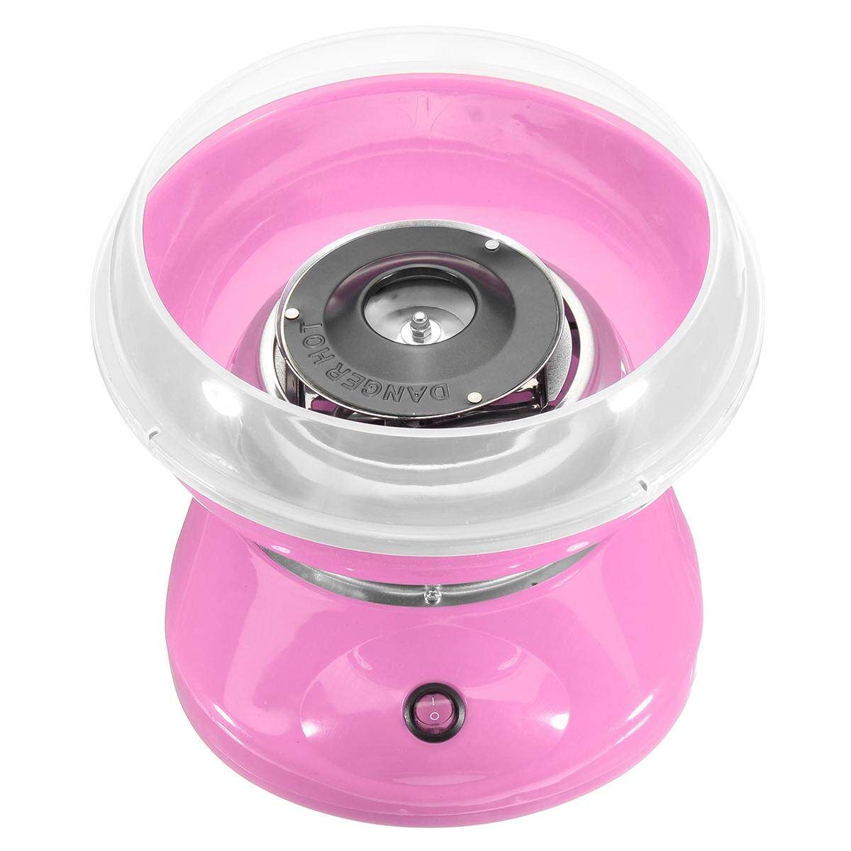 Electric Cotton Candy Maker Machine Sugar Floss Commercial Carnival Party Pink