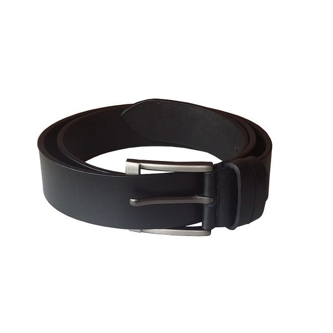 Mens Belt Genuine Leather Luxury Strap Male Belts For Men-Black