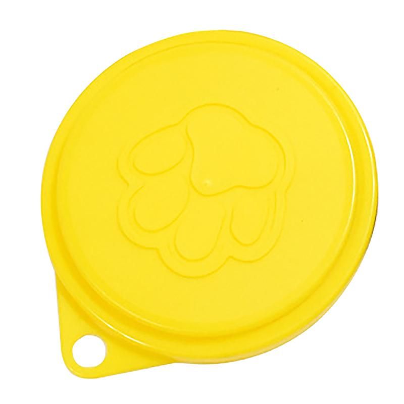 2 Pcs Reusable Pet Dog Can Tin Food Covers With Pet-multicolor