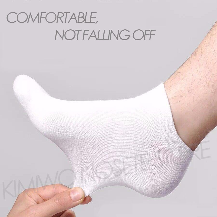 S03 Men's Fashion 6 In 1 Grey Black White Ankle Socks