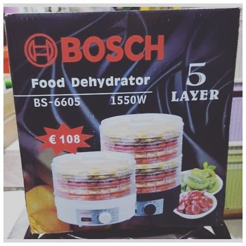 Exotic Multipurpose Food Fruits Veggies Dehydrator 5 Layers