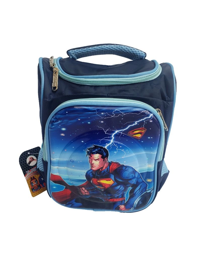 Kids Character Insulated Lunch Bag - Navy Blue